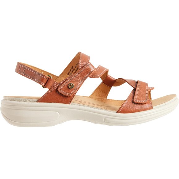 Womens REVERE Camel WIDE WIDTH Leather Orthopedic Support Sandals NEW NIB $160 - Picture 5 of 6